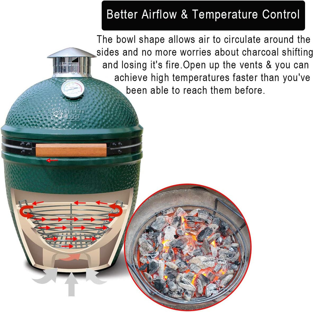 Stainless Steel Lump Charcoal Fire Basket with Divider L192