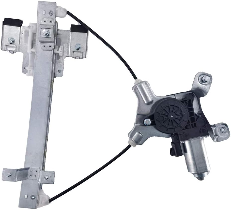 Rear Driver Left Side Power Window Regulator with Motor Pack of 2 N341