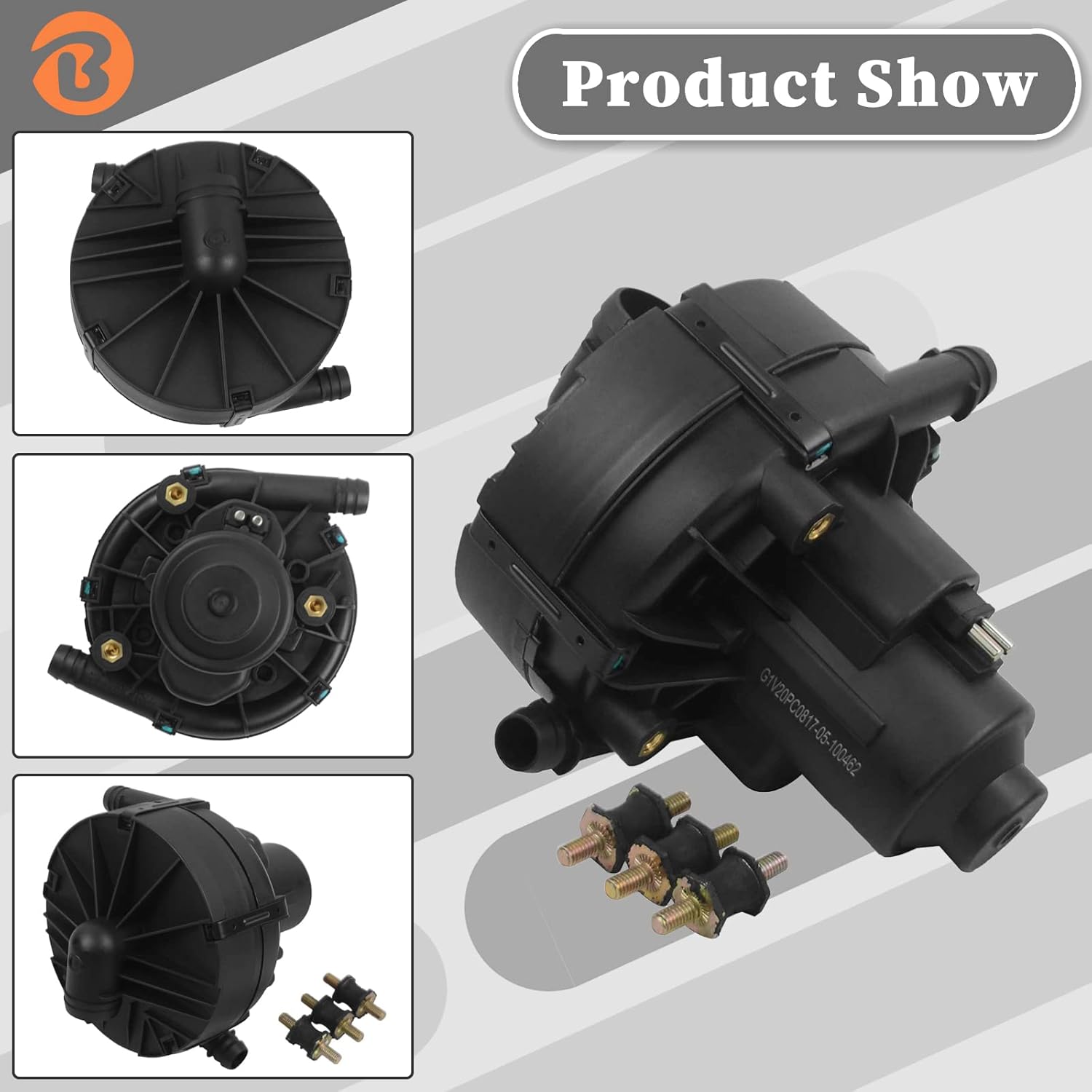 Pack of 2 Secondary Air Injection Smog Air Pump D630291