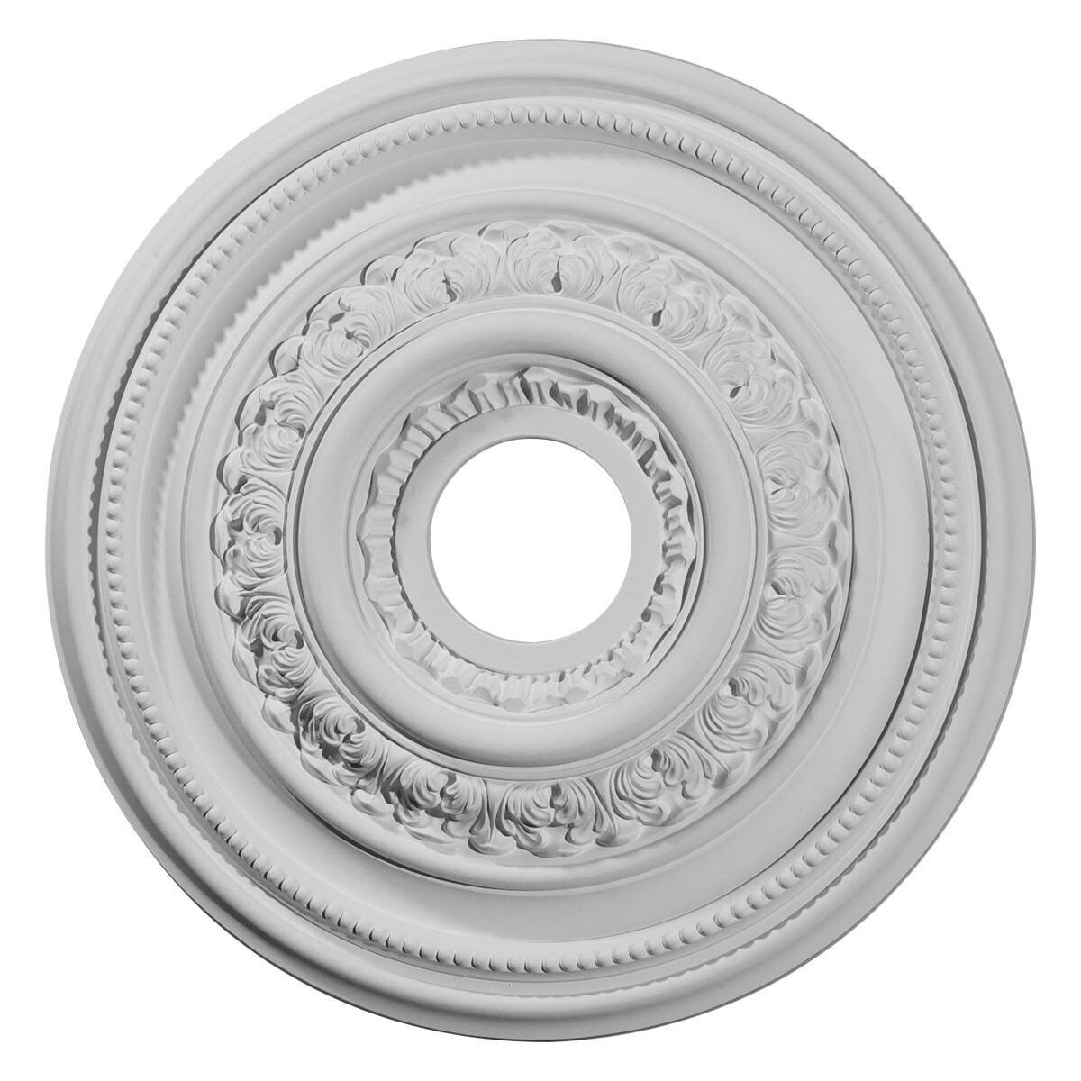Orleans Ceiling Medallion, Hand-Painted Hickory O86114