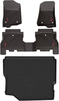 TPE All Weather Custom Fit Floor Liner and Cargo Mats Black A24480
