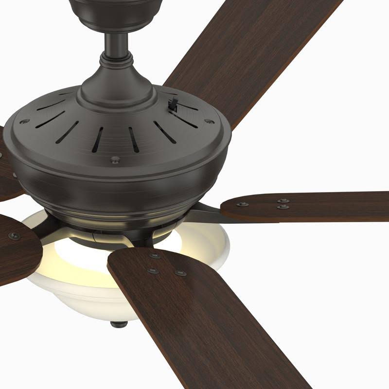 52-Inch Nickel Ceiling Fan R222