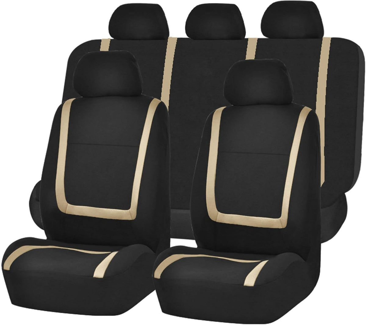Black Car Seat Covers J2484