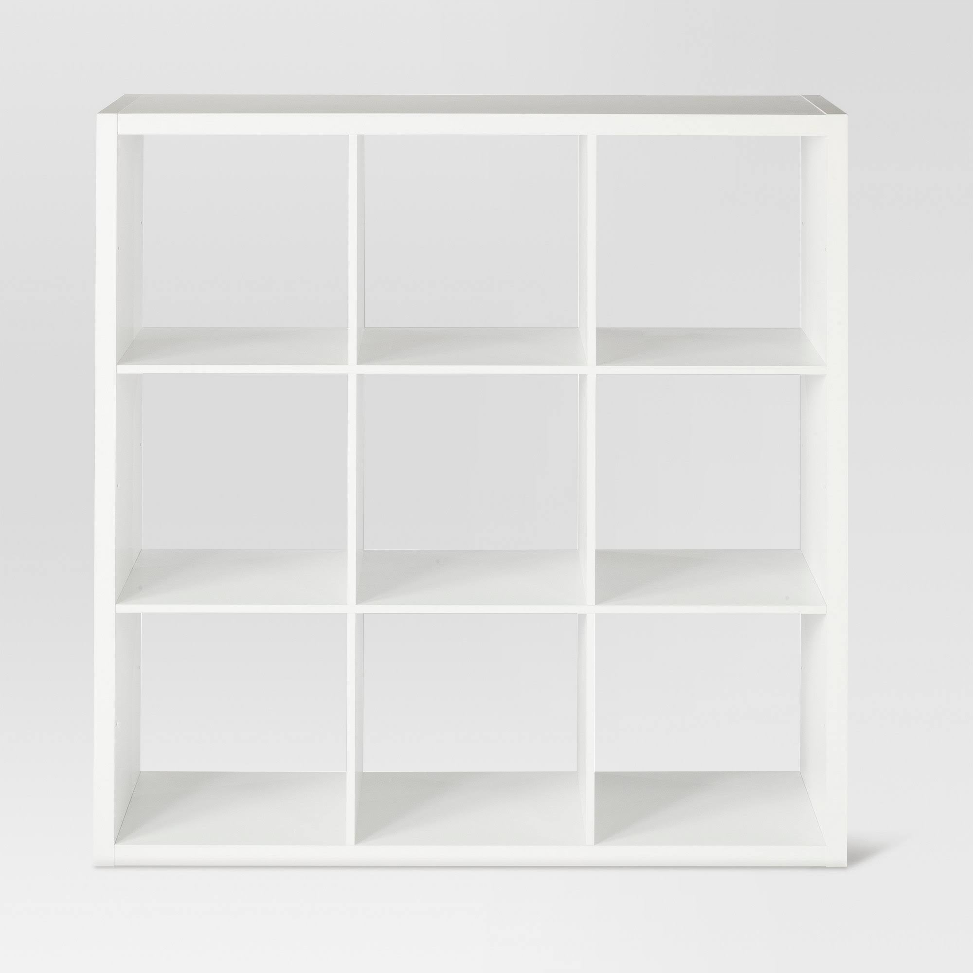 9 Cube Organizer Shelf White O254315