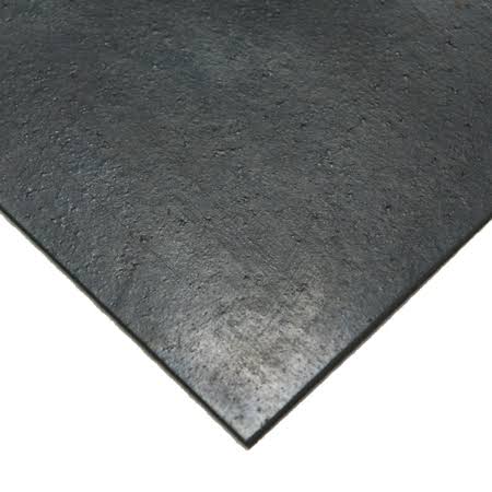 Nitrile Sheets 1/4 in x 22 in x 3 ft W x 10 ft L Black C5551