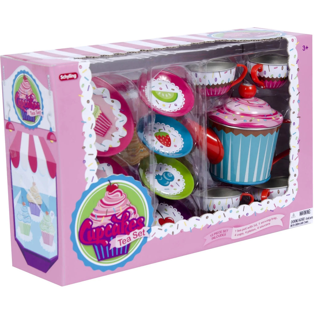 Cupcake Tin Tea Party Set G448