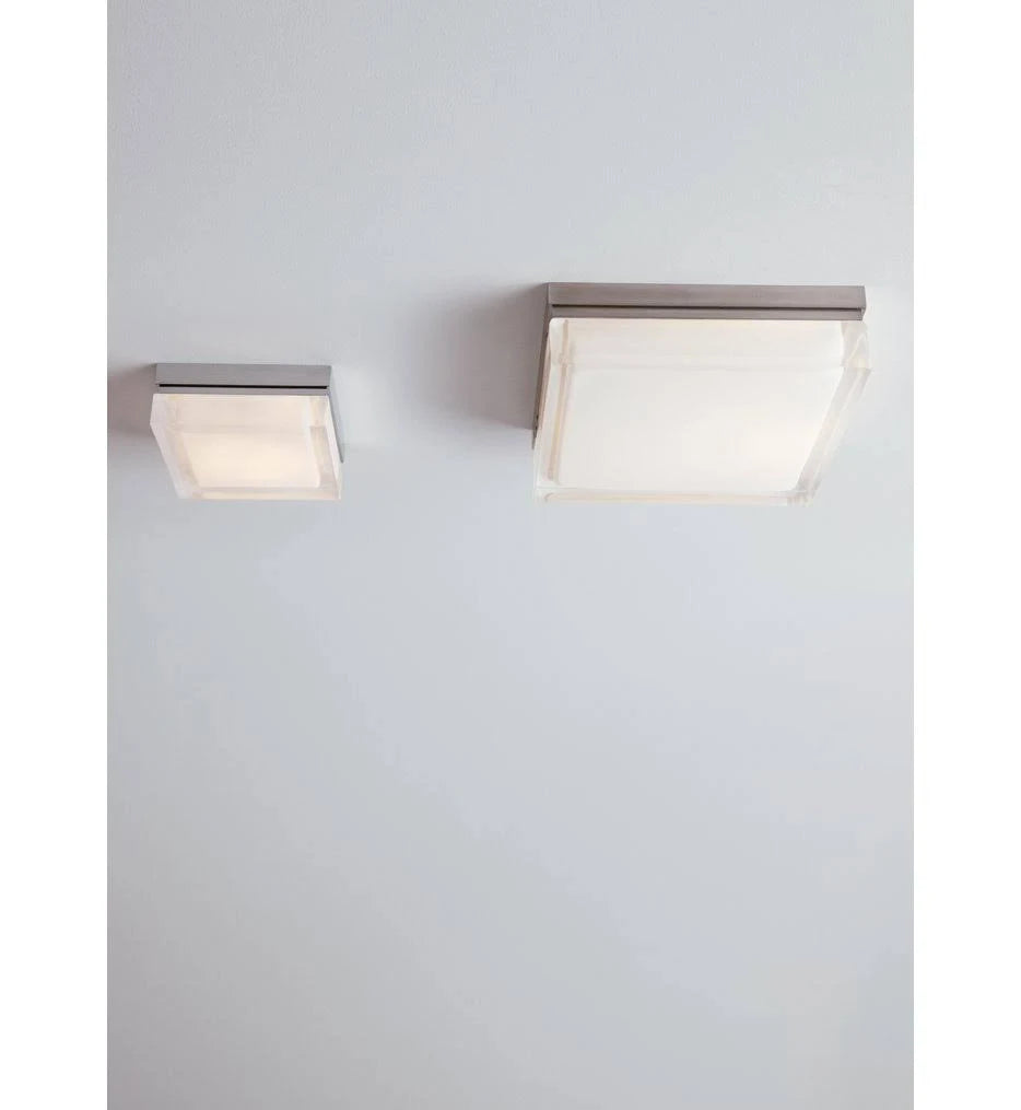 Aged Brass Two Light Flush Mount R5193