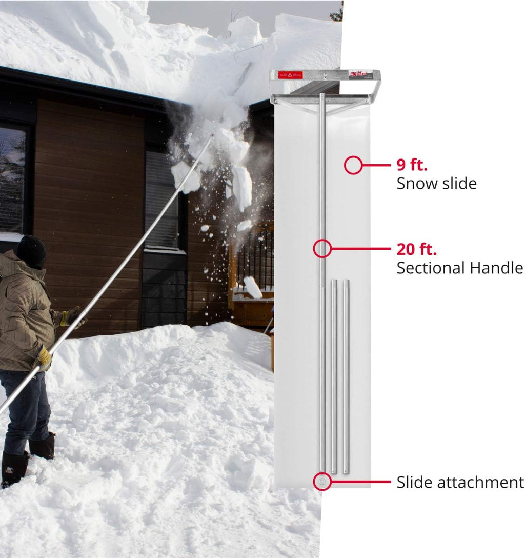 20 ft. Reach Aluminium Roof Snow Removal Tool V678