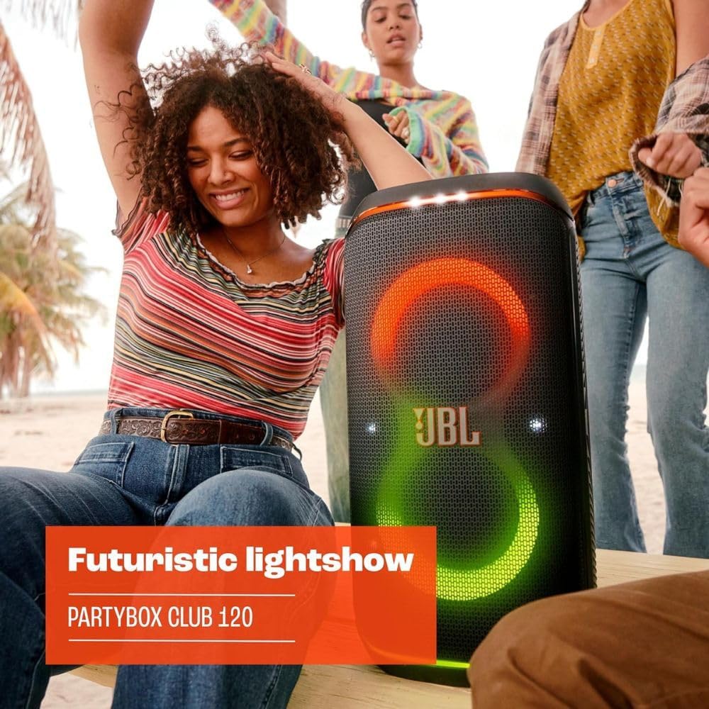 Black Portable Speaker with Foldable Handle E882553