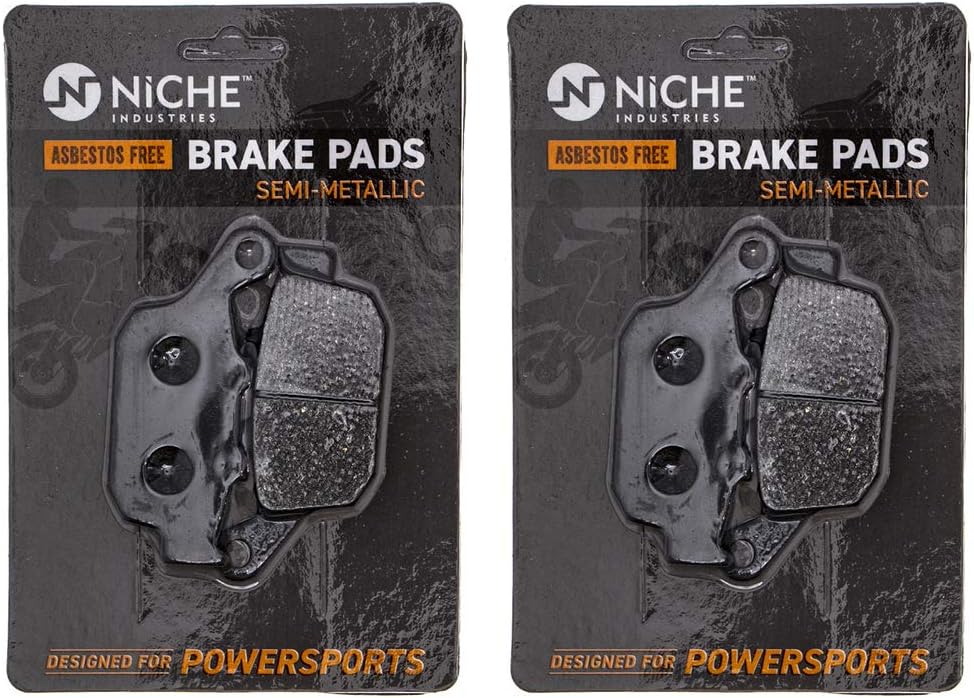 Brake and Parking Pad Set, Semi-Metallic, Pack of 2 S6368