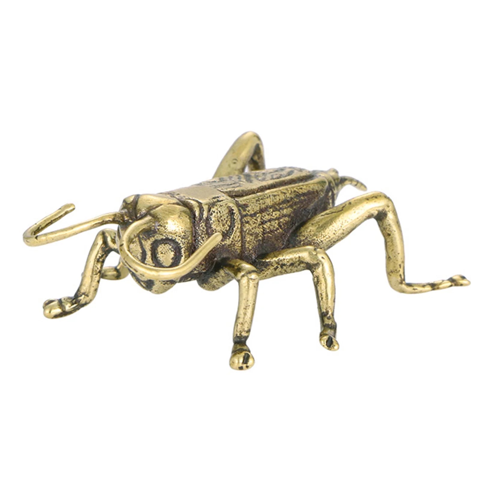Brass Cricket Statue Desktop Ornament S14367