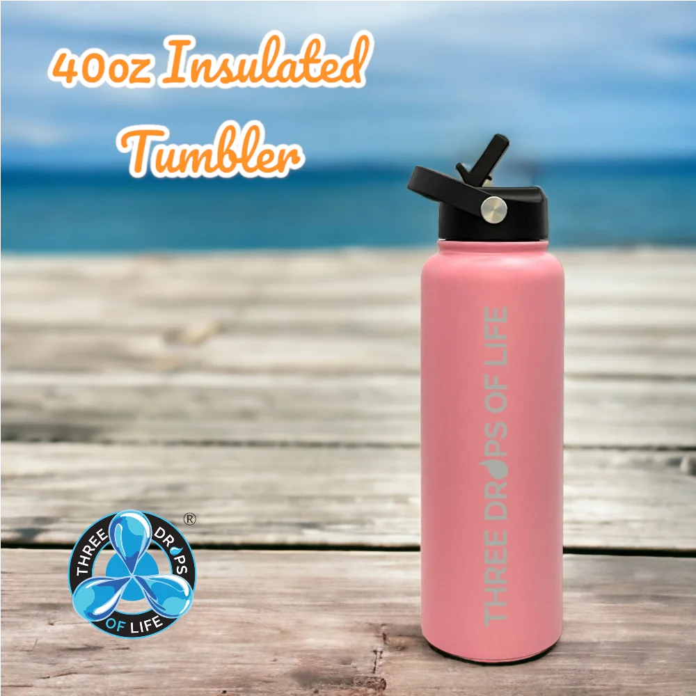 Insulated Water Bottle with Etched Logo Q41965