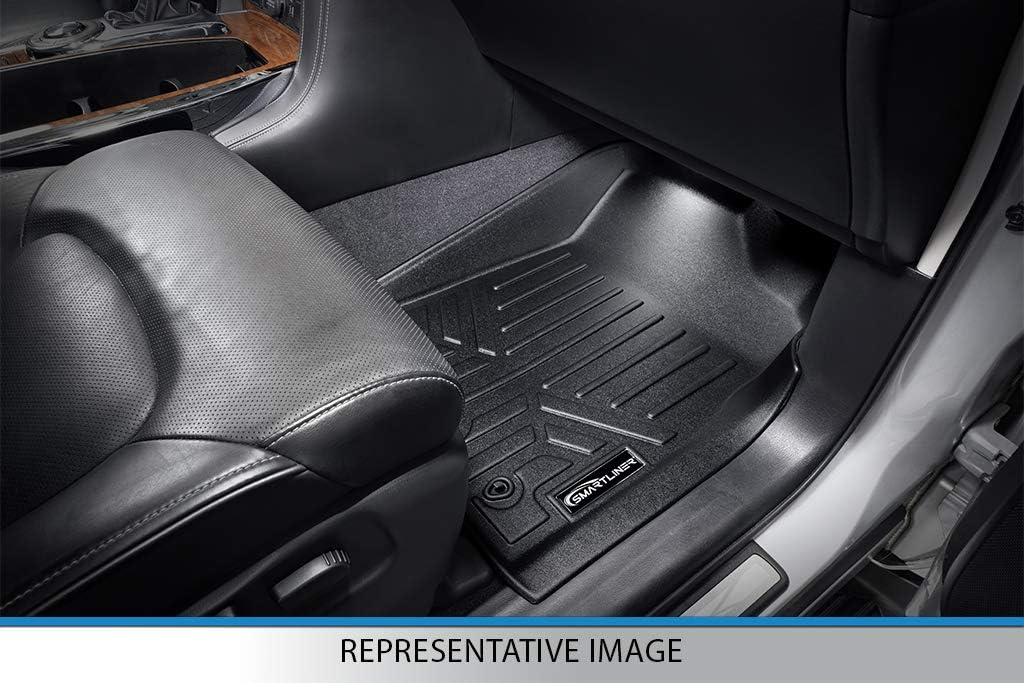 Custom Fit Floor Mats 2 Row Liner Set Black V870