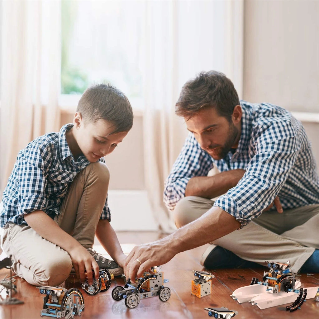 Solar Powered Robot Construction Kit Science Experiments V62409
