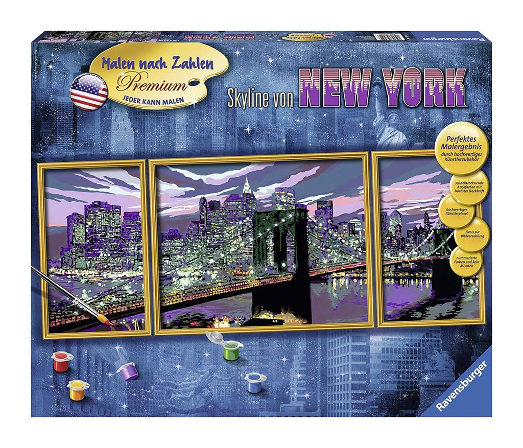Paint by Numbers Skyline of New York Z572693