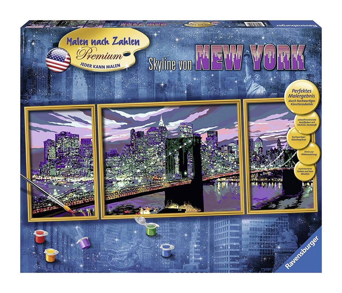 Paint by Numbers Skyline of New York Z572693