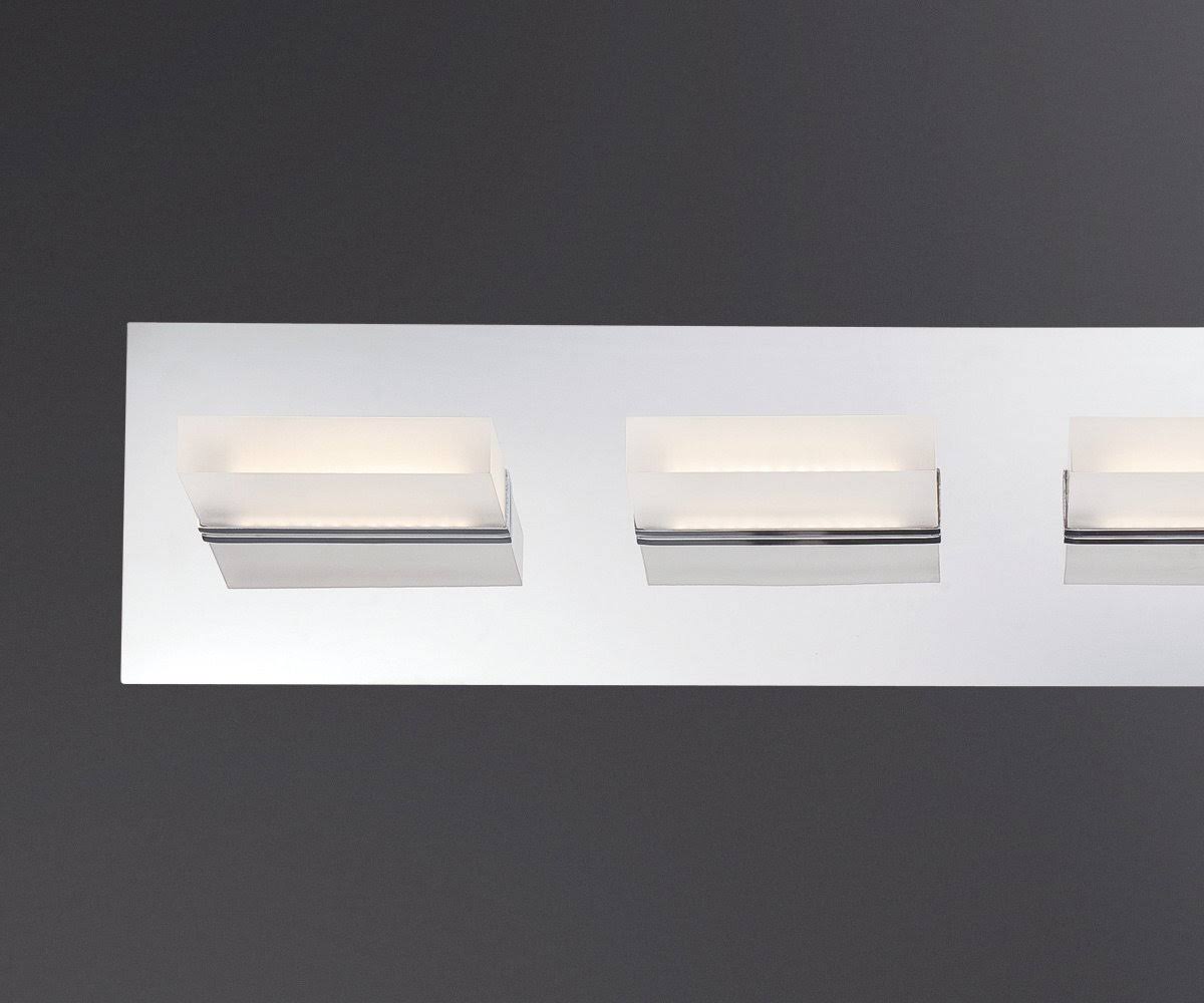 3-Light LED Bathbar, Chrome E539482