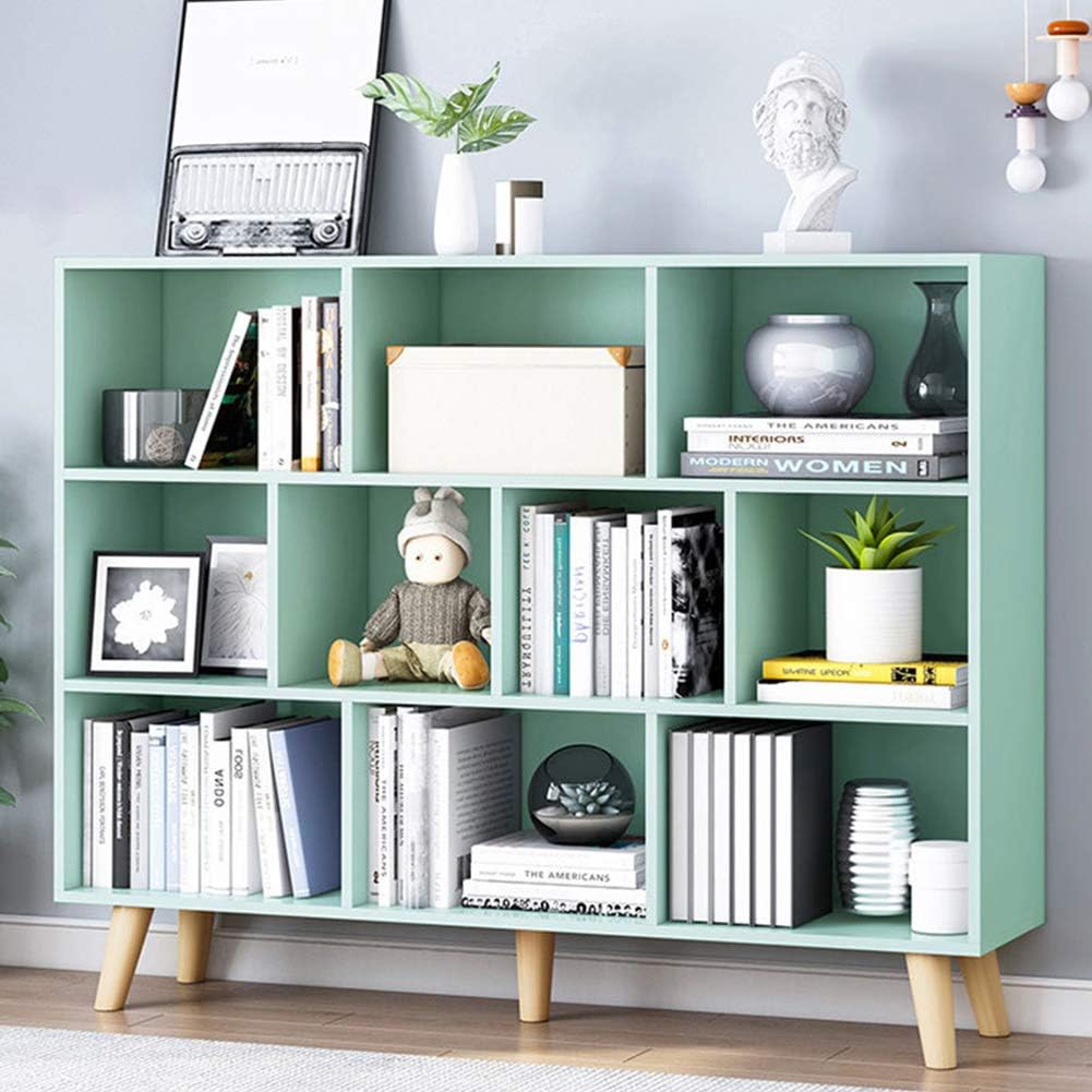 3-Tier Warm White Wooden Bookcase V630862