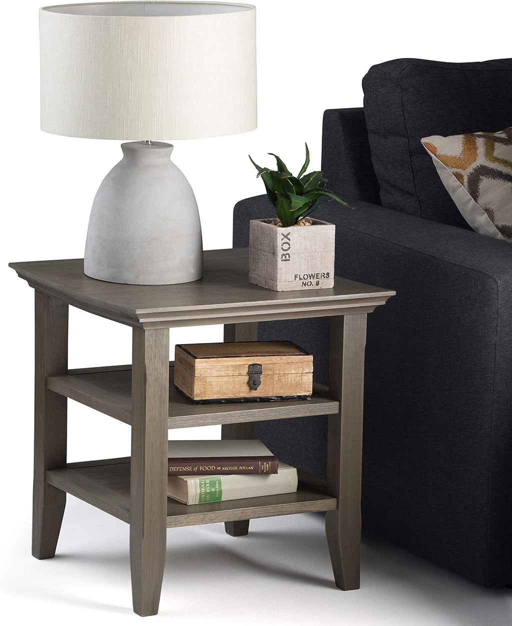 Light Golden Brown End Table J655