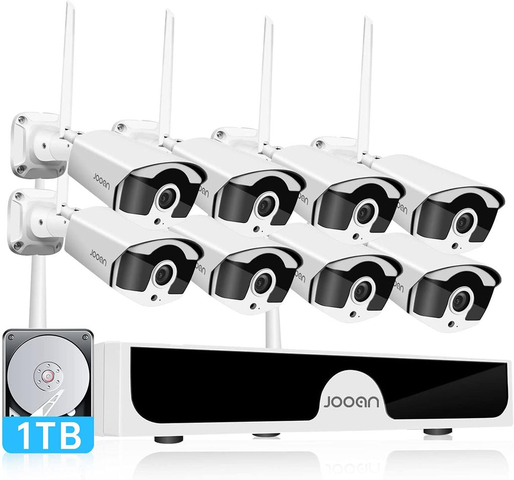 3MP Wireless Security Camera System with 1TB Hard Drive Y1090