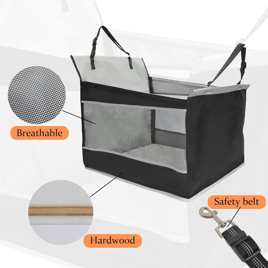 Dog Car Seat Extender for Large Dogs, Waterproof Materials Y6062