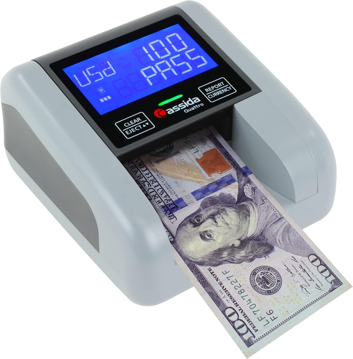 Currency Counterfeit Detector with Advanced Sensors (UV, MG, IR, MT, WT, Thickness, Size) Y295