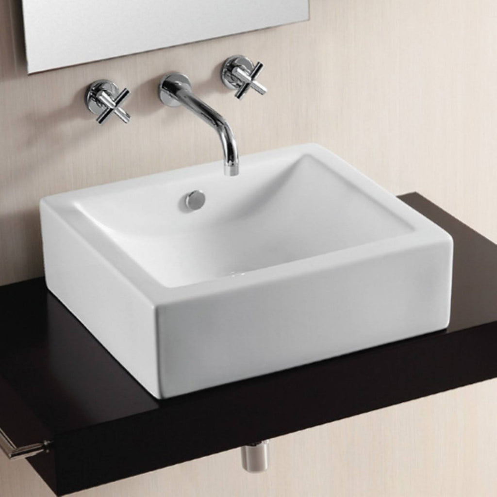 White Bathroom Sink B26807