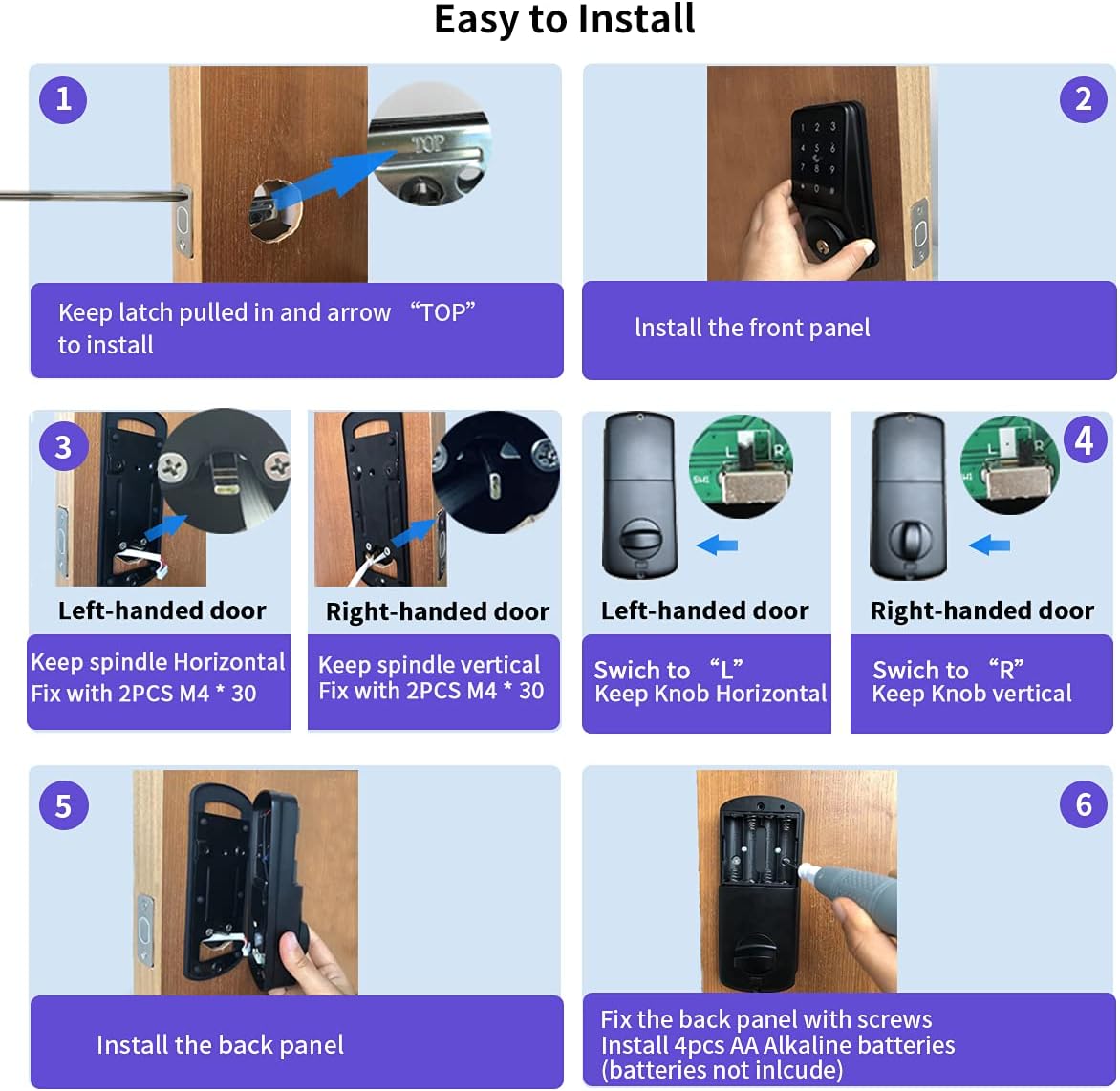 Smart Door Lock with Keypad D74514