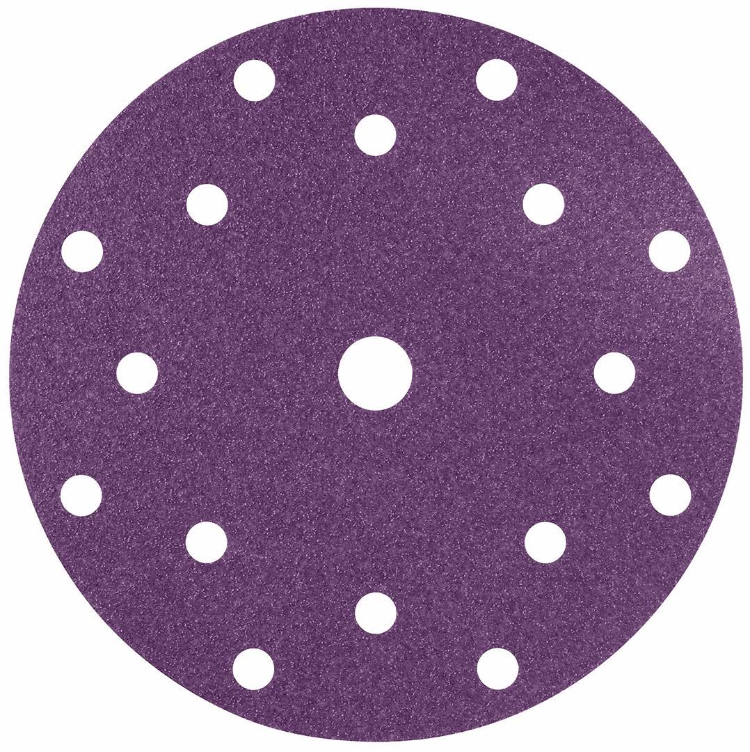 3M Cubitron II Hookit Clean Sanding Abrasive Disc, 185 mm, 220+ Grade, 50 Discs per Carton, 4 Cartons per Case O87238