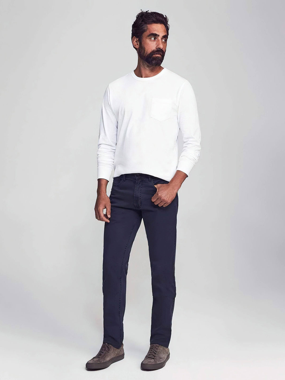 Navy 5-Pocket Pant E711694