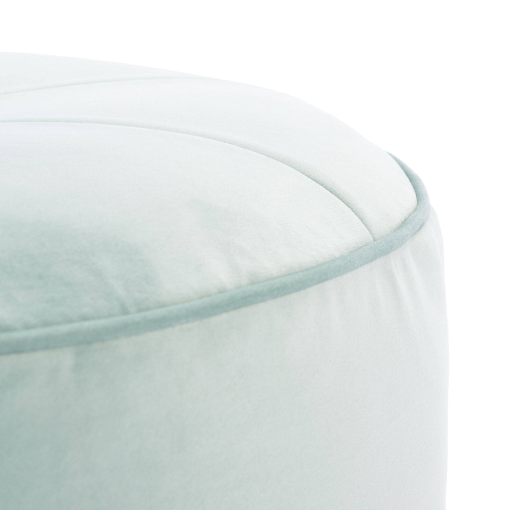 Mint Round Ottoman J5100