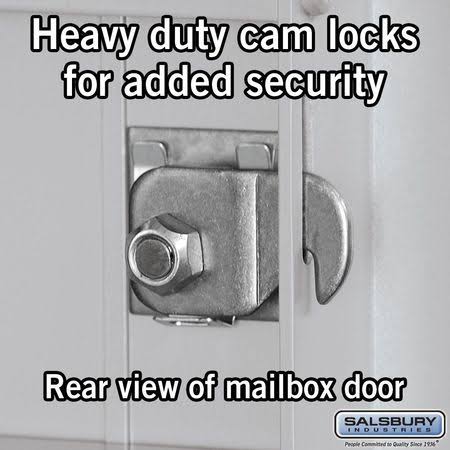 4C Horizontal Mailbox, Aluminum S649527