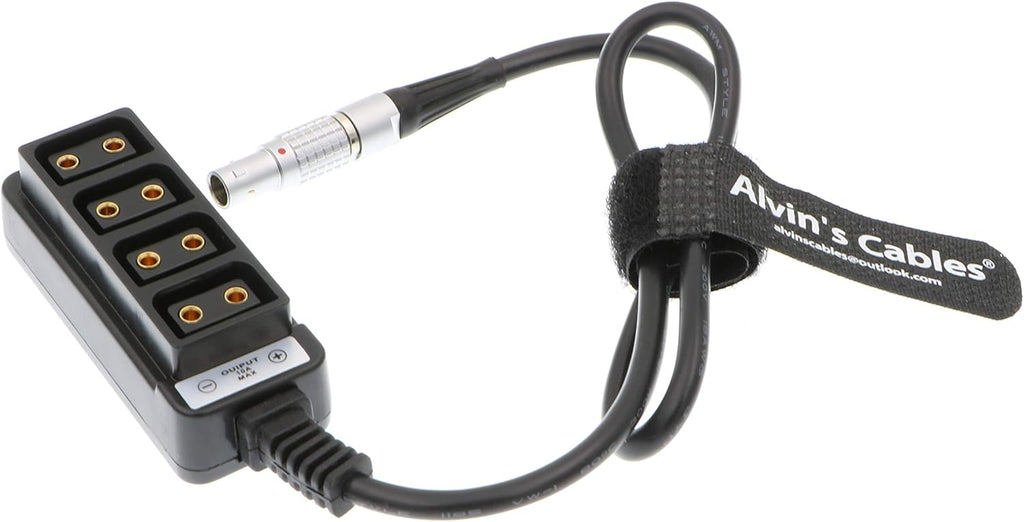 2 Pin Male to 4 D Tap Female Splitter Cable Pack of 2 M280177