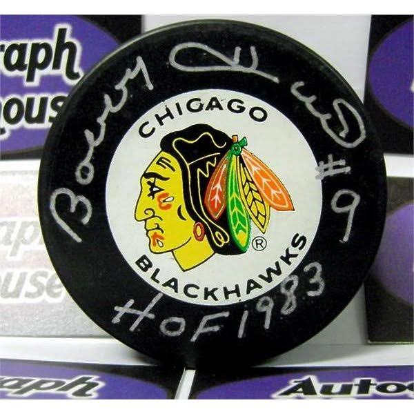 Autographed Hockey Puck N78406