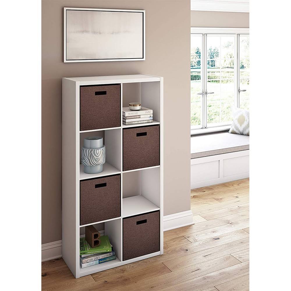 White 8-Cube Storage Organizer (2 Pack) P4216