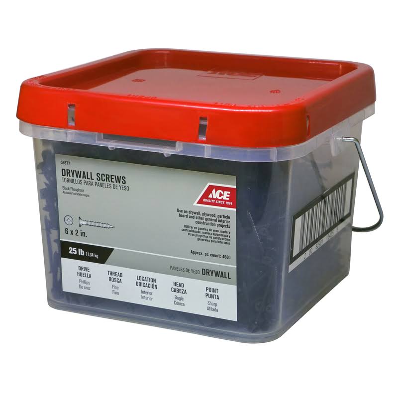 25 lb. 4500 Pk Phillips Drywall Screws M383612
