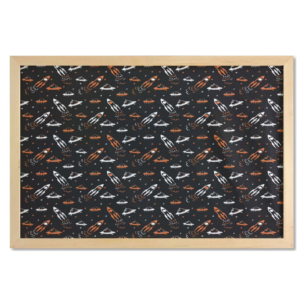Printed Fabric Poster with Frame, 35" x 23" N275
