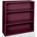 Burgundy Steel Bookcase A314562