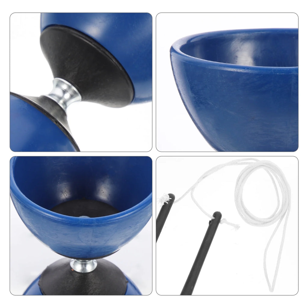 Metal Double Head Diabolo Chinese Yoyo O4856