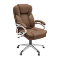 Caramel Brown Leatherette Executive Office Chair N290