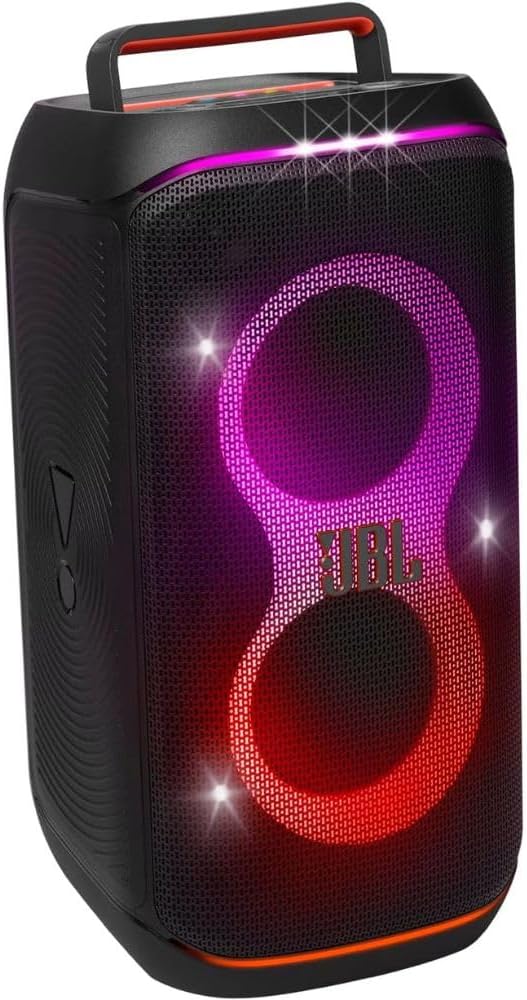 Black Portable Speaker with Foldable Handle E882553