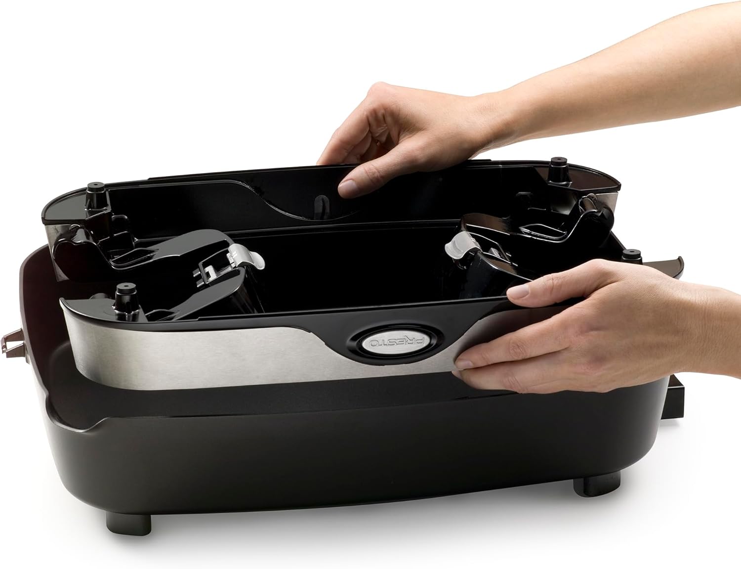16-inch Black Electric Foldaway Skillet R27501