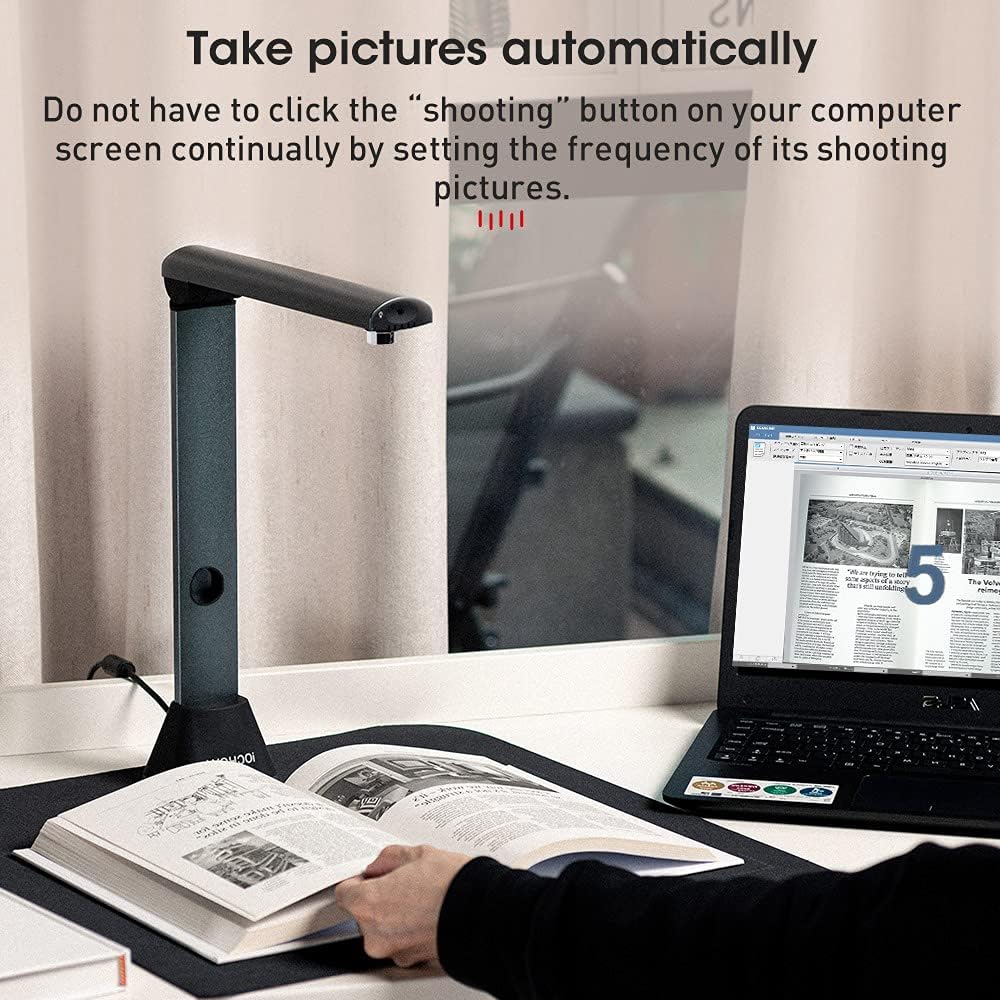 17 MP Portable USB Document Camera with OCR Function P93251