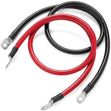 4 Foot 2/0 AWG Battery Cable Set with 5/16x22 Ring K646178