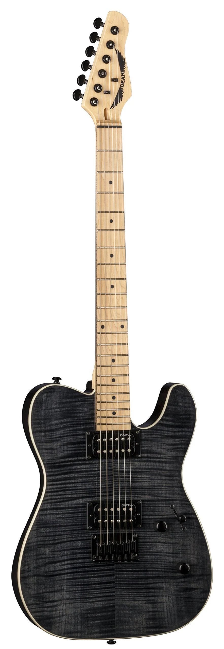 Trans Black Electric Guitar J218