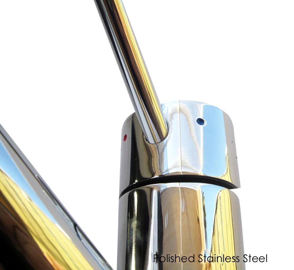 Solid Brushed Stainless Steel Kitchen Faucet with Built in Water Dispenser B593
