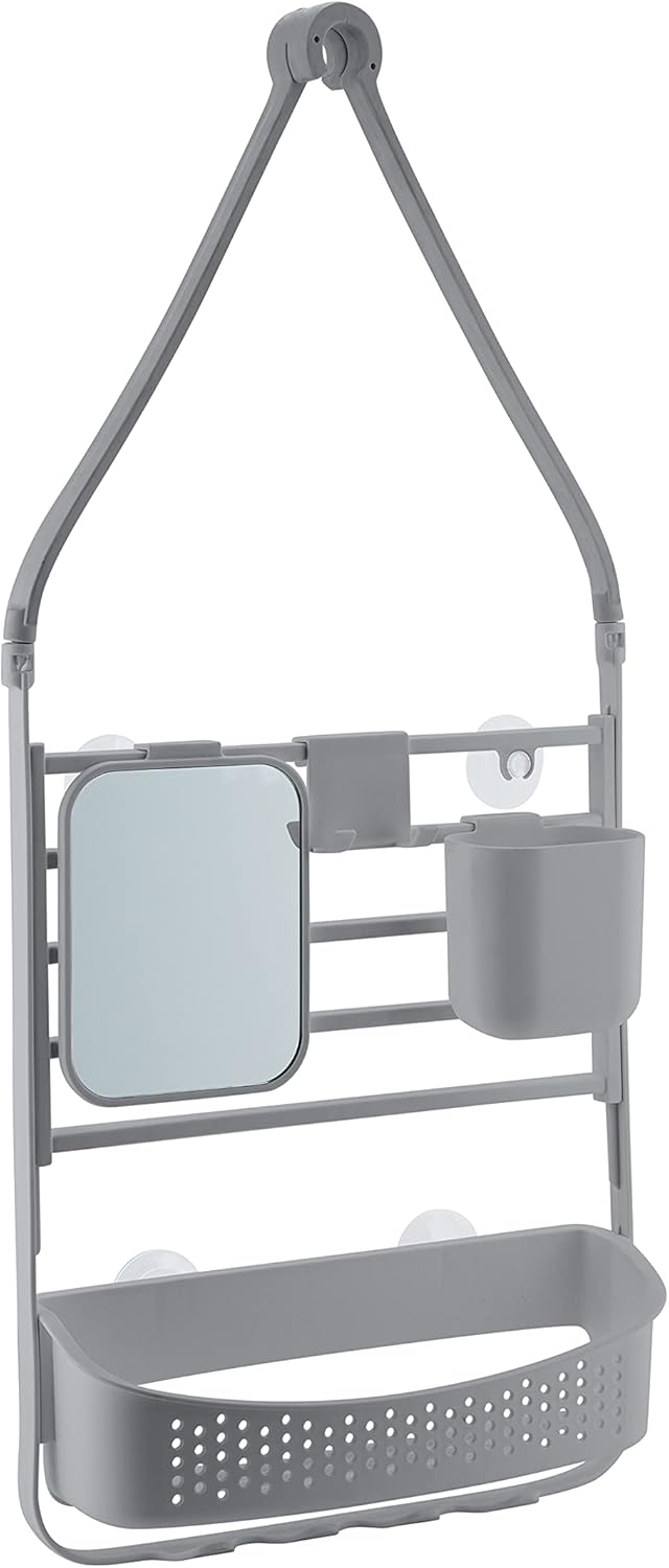 Matte Black Adjustable Shower Caddy C165744