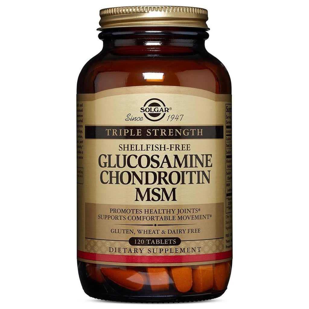Triple Strength Glucosamine Chondroitin MSM 120 Tablets R624