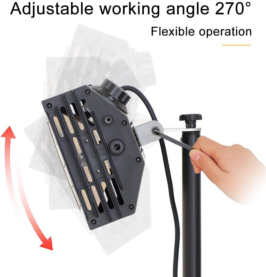 2000W Shortwave Infrared Paint Curing Lamp with Bracket Z4678