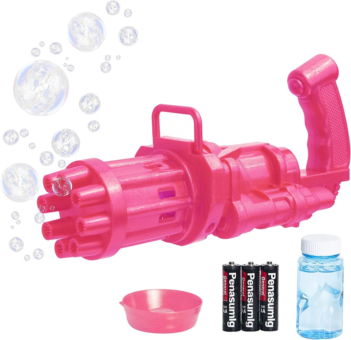 8-Hole Automatic Bubble Maker with 1 Bubble Solution O204